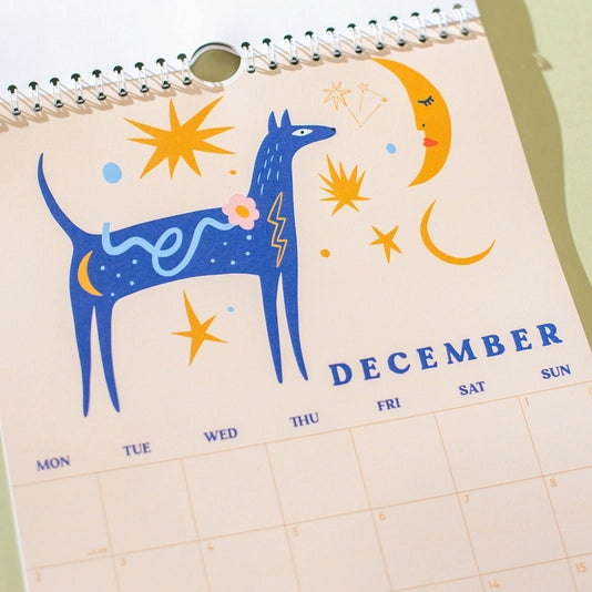 2024 Dogs & Doodles Wall Calendar