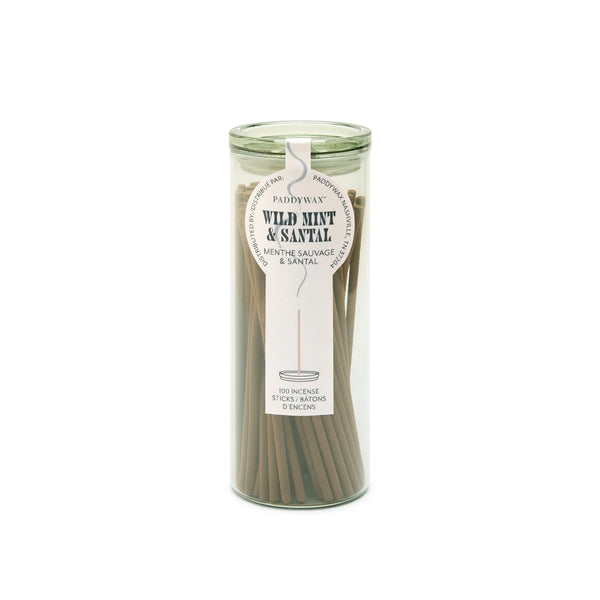 100 Incense Sticks - Wild Mint and Santal