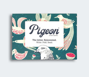 Pigeon post - box of decorate letters