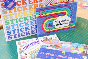 A sticker collector's dream