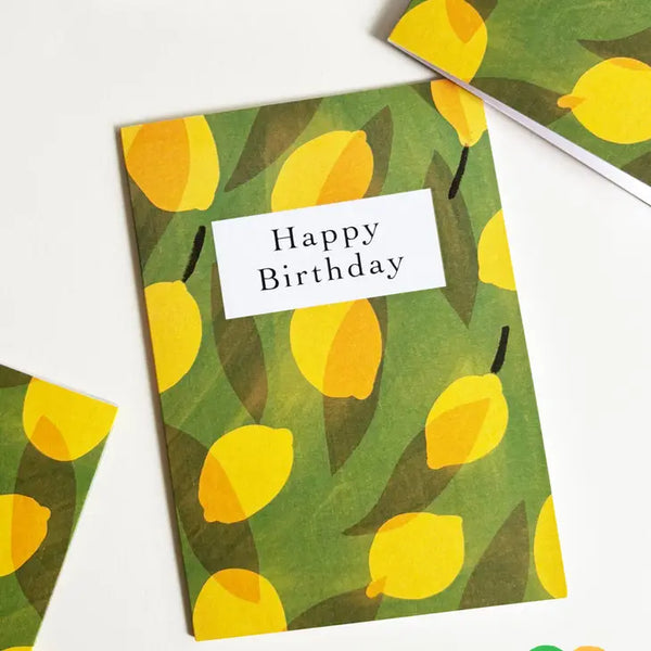 Lemon Harvest Birthday by Miscellany Press