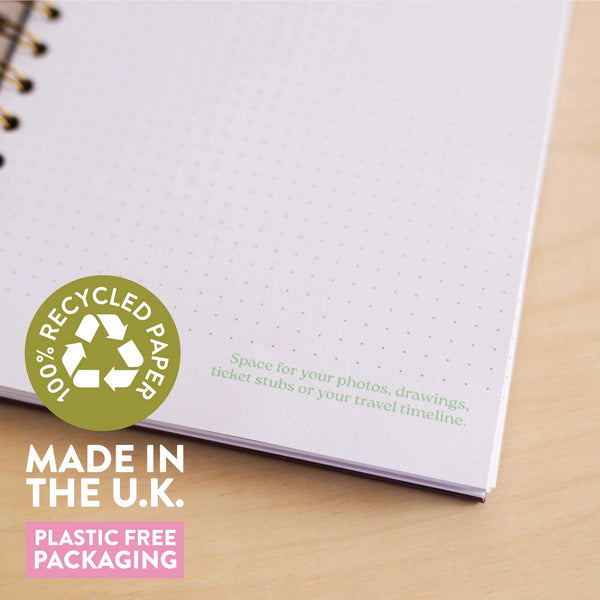 A5 Trips & Travel Memories Hardcover Journal