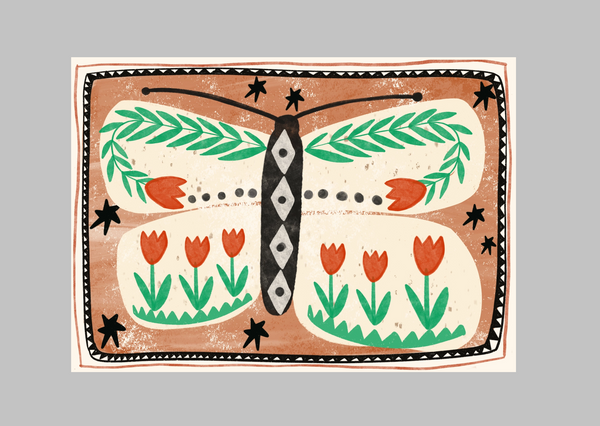 Folk Butterfly