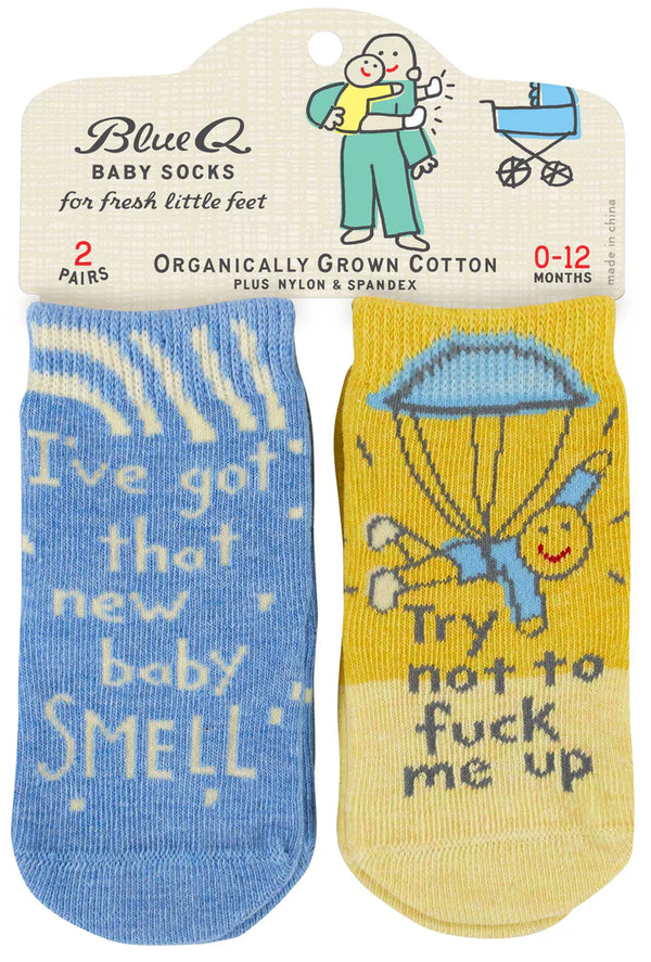 New Baby Smell Baby Socks Pair