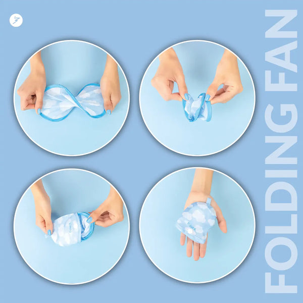 Clouds Folding Fan