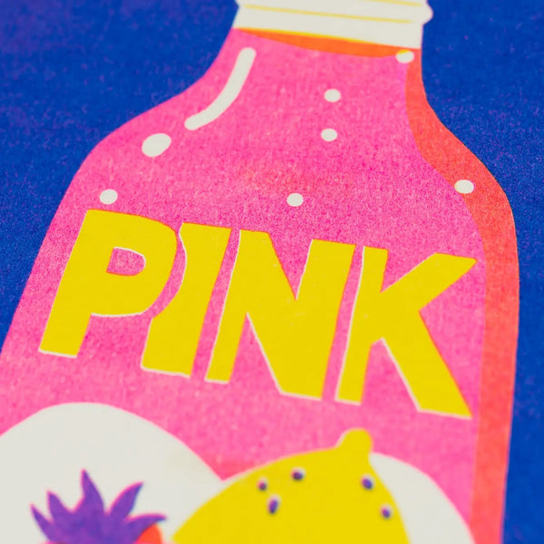 Pink Lemonade Riso Print
