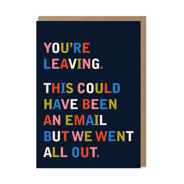 This Could Have Been an Email