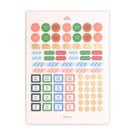 Stick-to-its Planner Stickers (Gold)