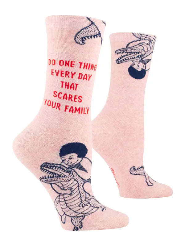 Scare Your Family Women's Socks