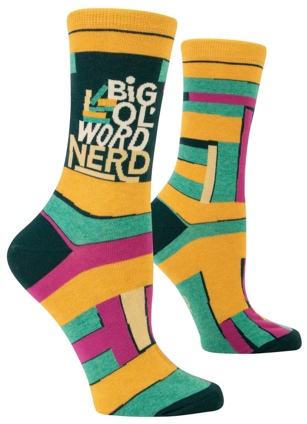 Big Ol' Word Nerd Women's Socks