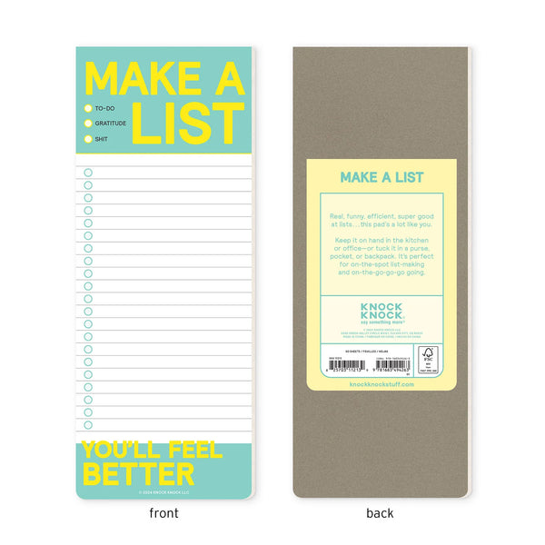 Make a List Pad