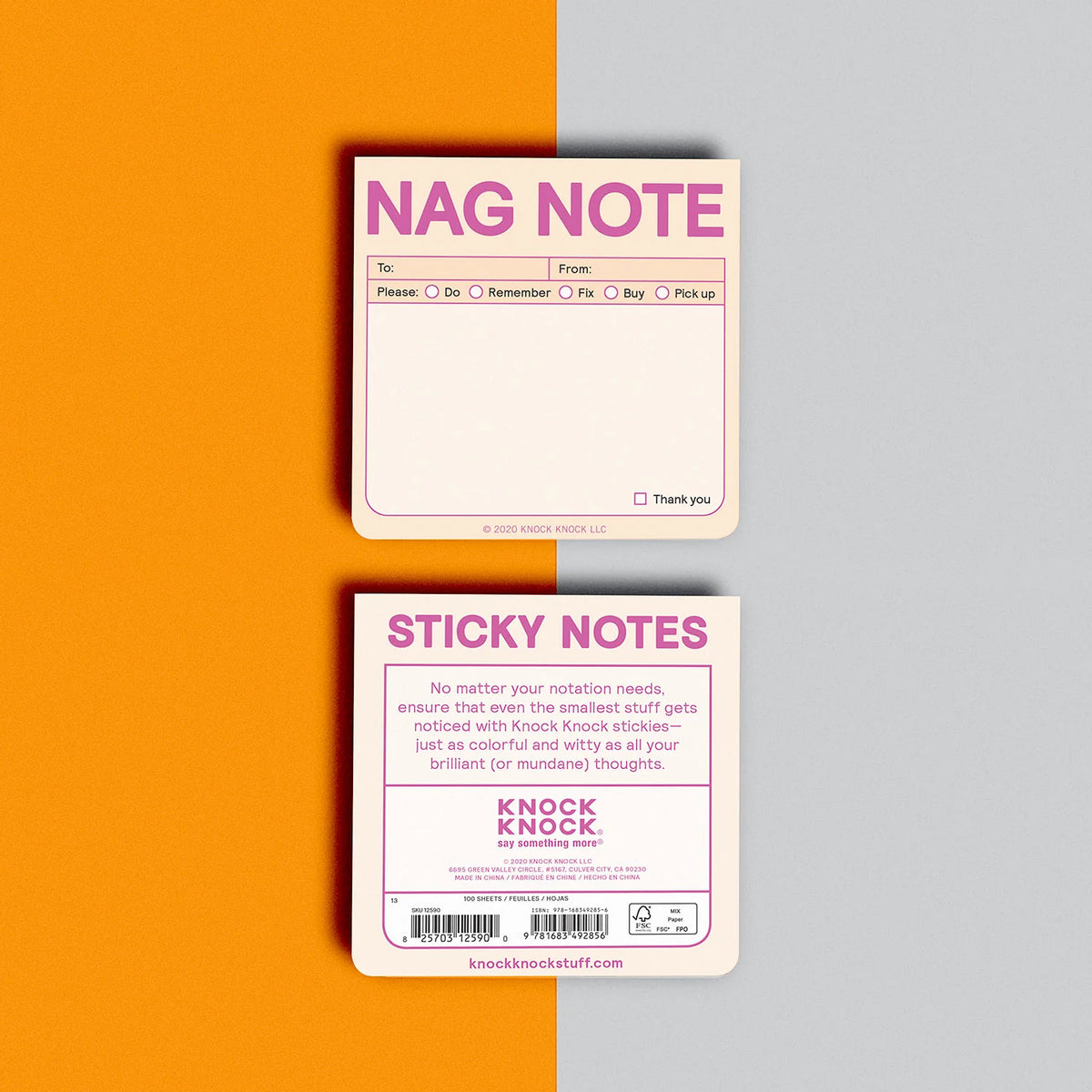 Nag Note Sticky Notes – Form Shop & Studio