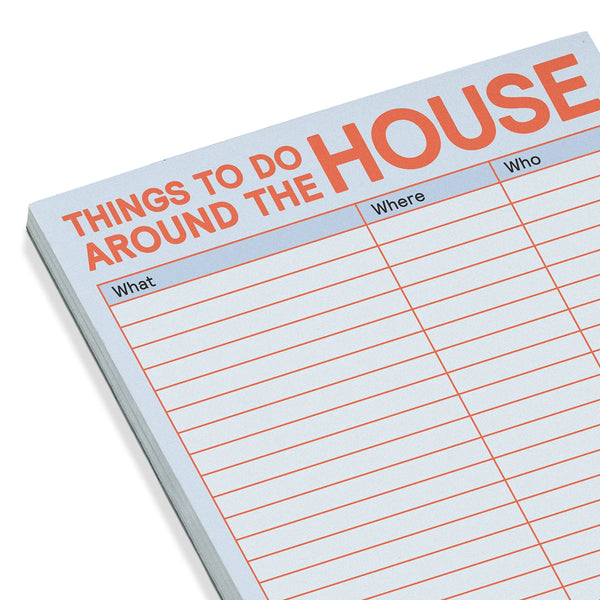 Things to do Around the House Pad with Magnet