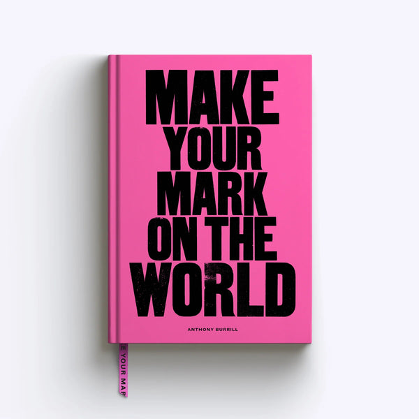 'Make Your Mark on the World' Plain Notebook