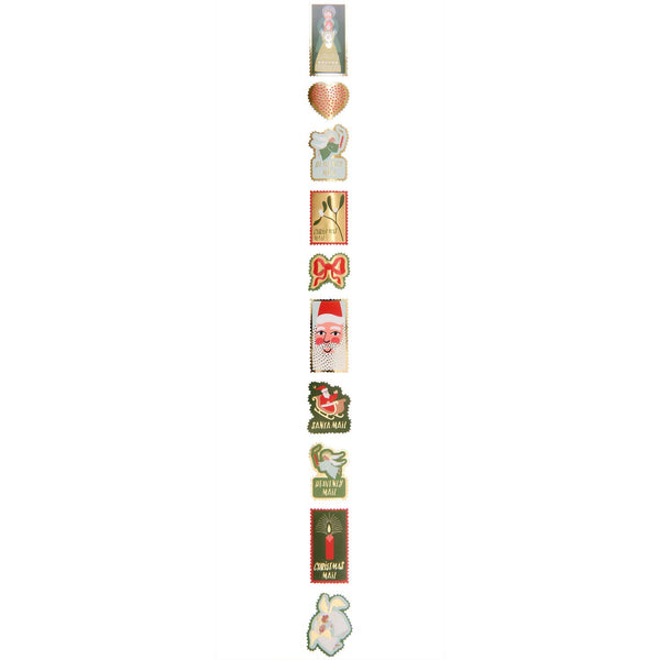 Santa Mail Sticker Roll - 120 Stickers