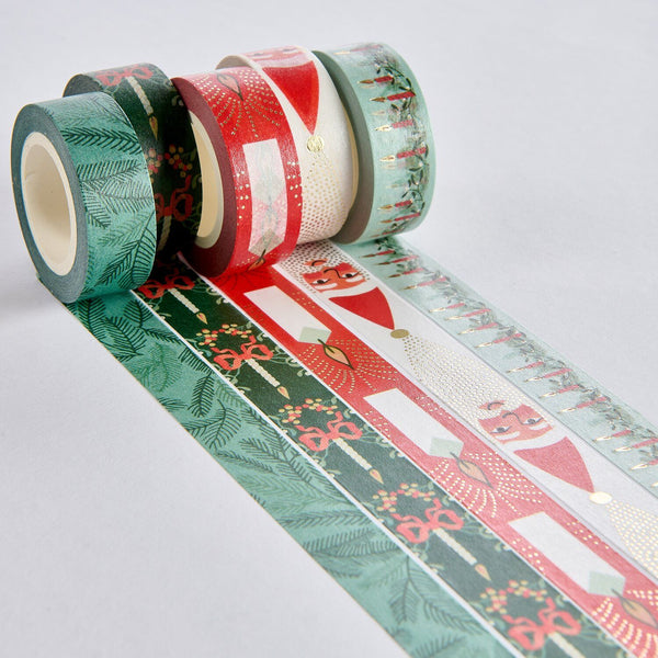 Advent Paper Tape - 5 Pack