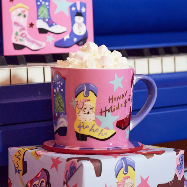 Howdy Holidays Christmas Mug