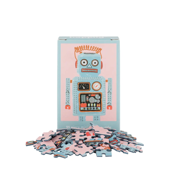 Robot 99 Piece Mini Jigsaw Puzzle