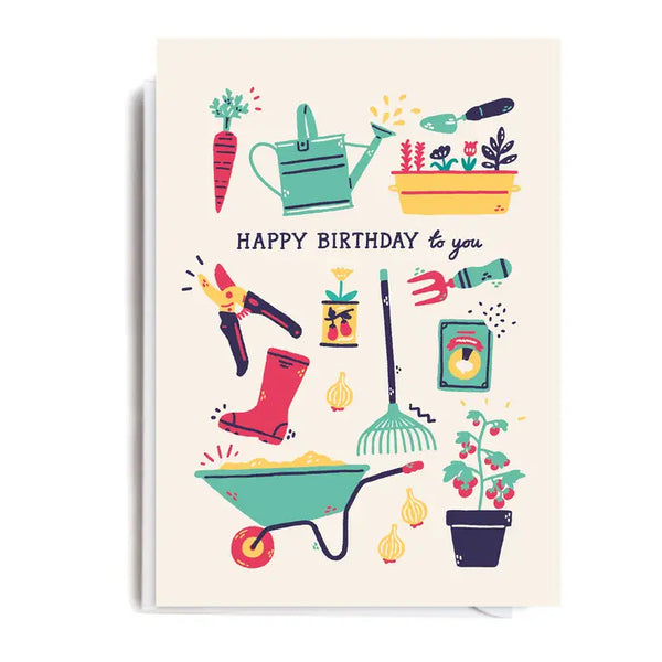 Birthday Gardening by Jolly Awesome
