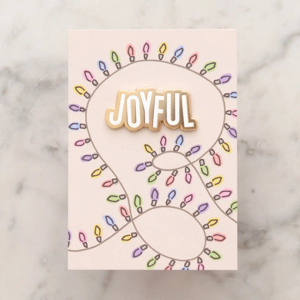 Joyful Enamel Pin
