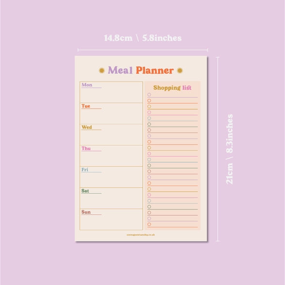 Meal Planner & Shopping List – Form Shop & Studio