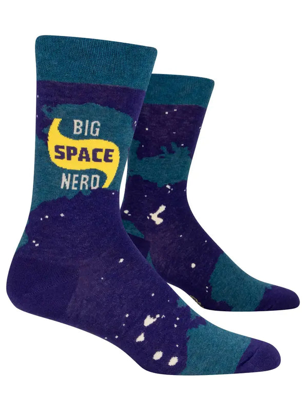 Big Space Nerd Men's Socks