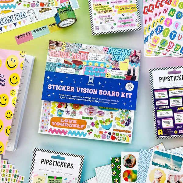Live The Dream Sticker Vision Board Kit