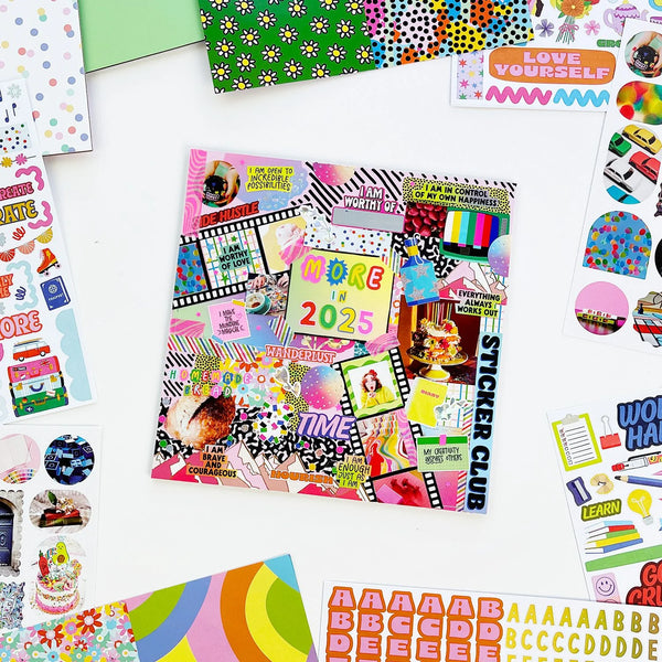 Live The Dream Sticker Vision Board Kit