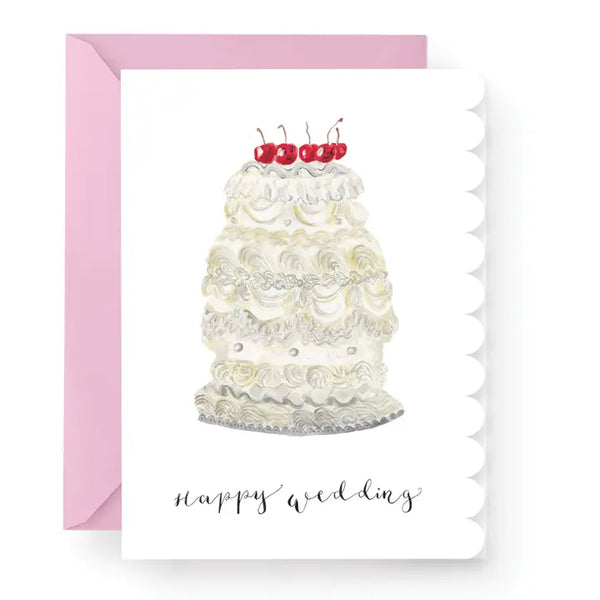 Vintage Wedding Cake by Western Sketch
