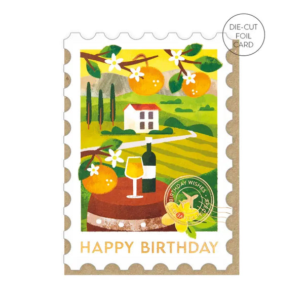 Tuscany Stamp Birthday