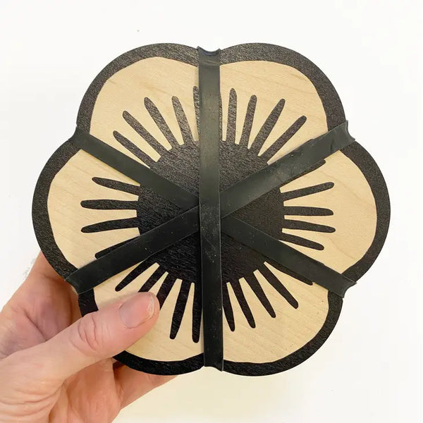 Flower Shaped Flower Press by Studio Wald