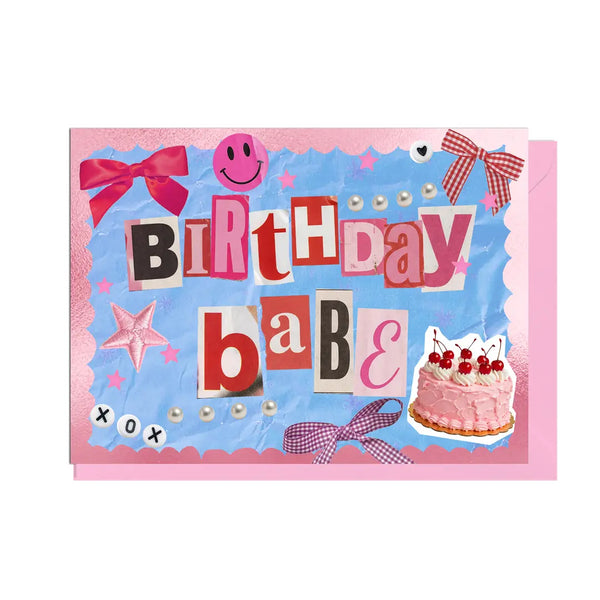Junk Journal Birthday Babe