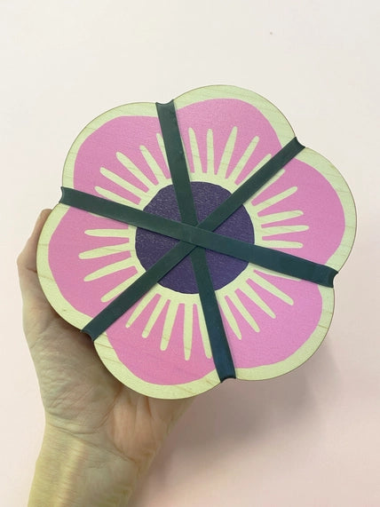 Flower Shaped Flower Press by Studio Wald