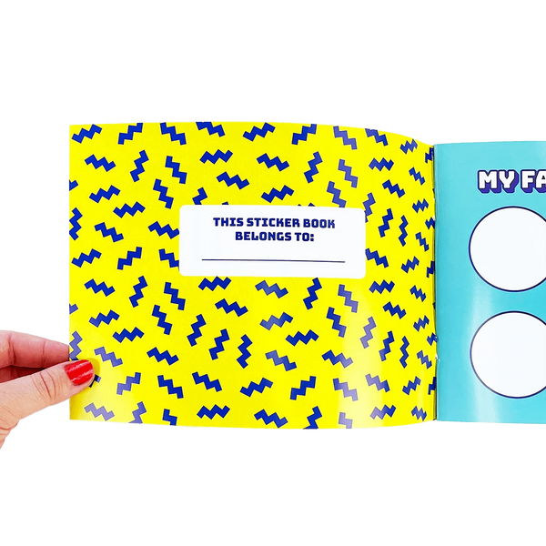 Colourful Cosmos Sticker Collection Book