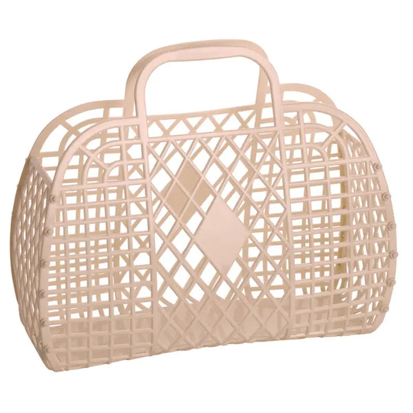 Sun Jellies Retro Basket Jelly Bag - Large