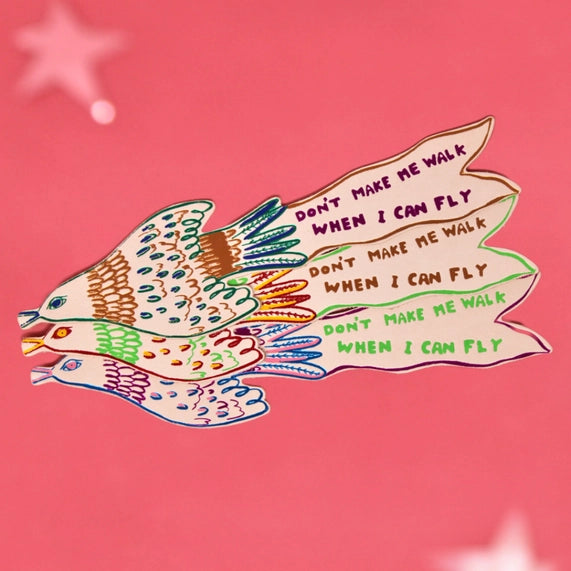 Free as a Bird Bookmark by Ark Colour Design