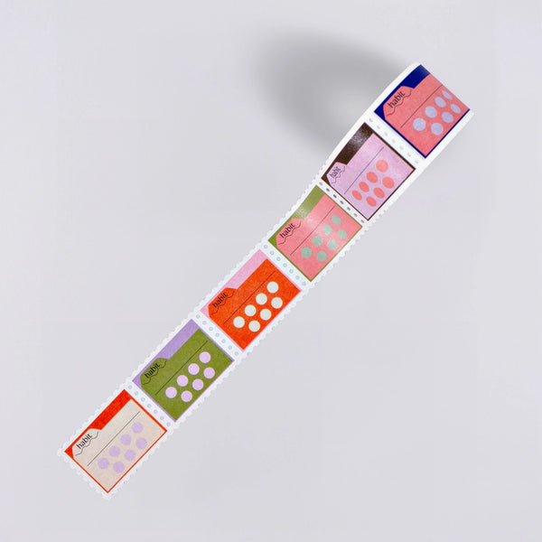 Habit Tracker Stamp Washi Tape