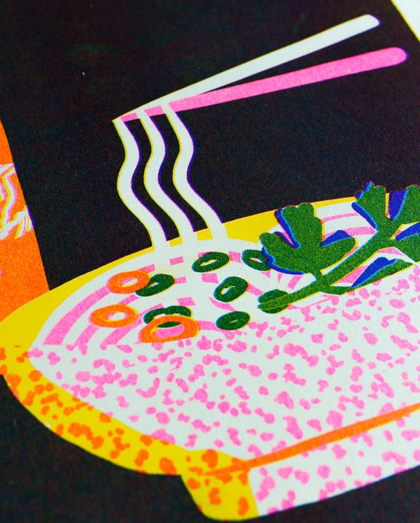 Noodle Riso Print