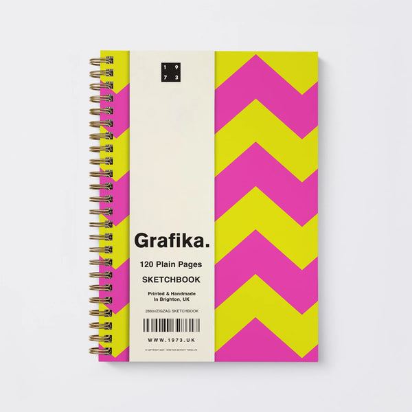 Grafika Zig Zag A4 Sketchbook by 1973