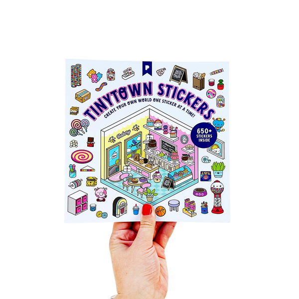 Tinytown Isometric Sticker Book