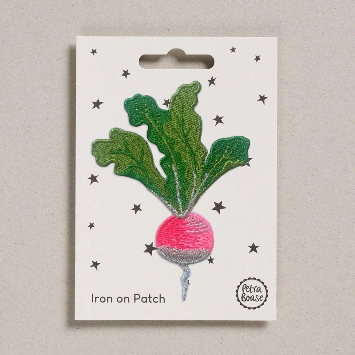 Radish Iron-on Patch – Form Shop & Studio