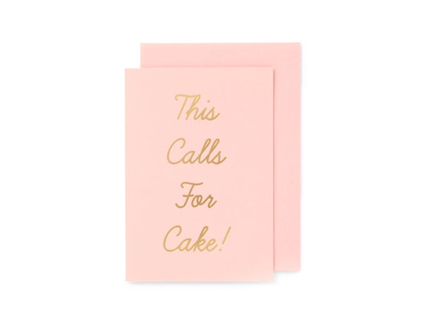 This Calls for Cake! by Yes! Paper Goods