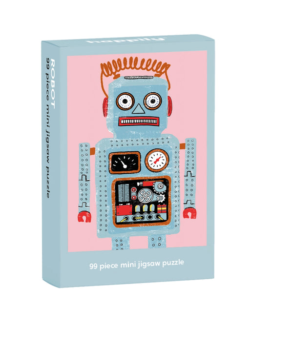 Robot 99 Piece Mini Jigsaw Puzzle