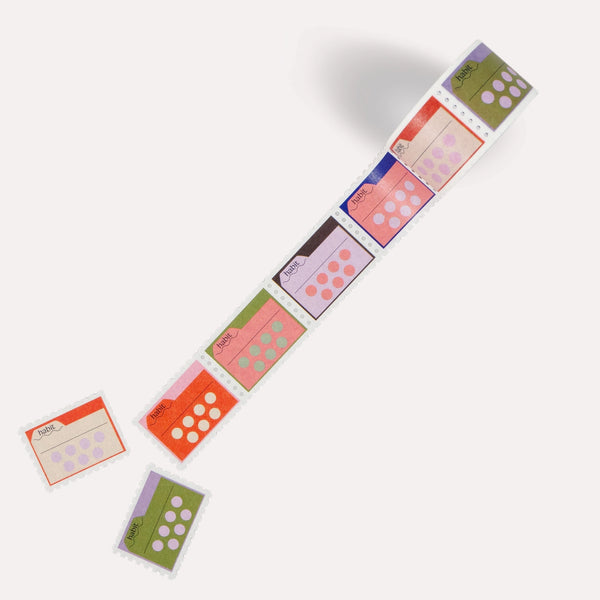 Habit Tracker Stamp Washi Tape