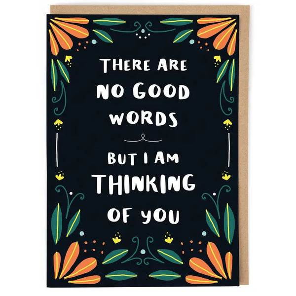 There Are No Good Words by Cath Tate Cards