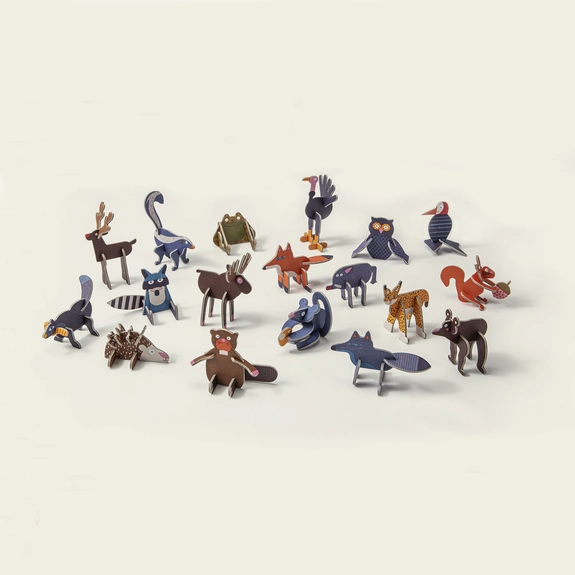 PLAYin CHOC Toychoc Box - Woodland Animals