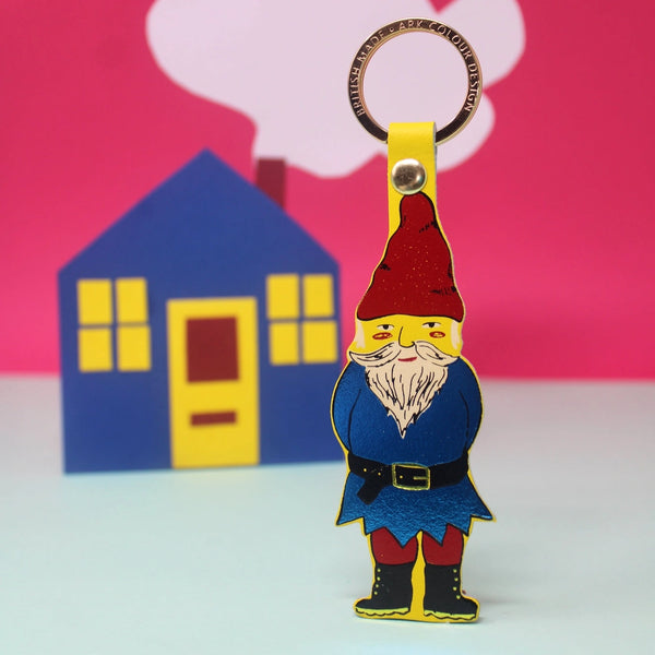 Welcome Gnome Key Fob