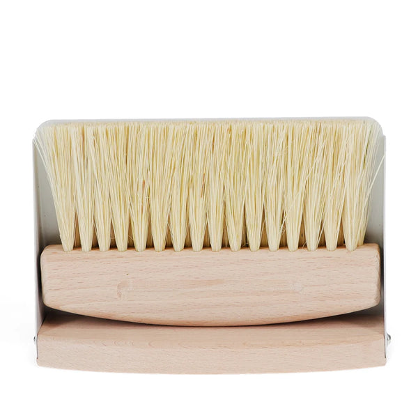 Wooden Table Brush and Pan Set