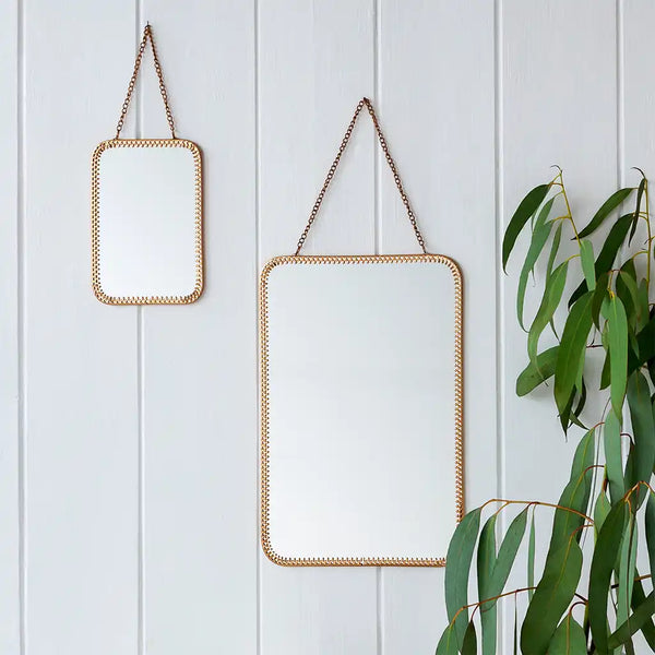 Rectangular Hanging Mirror by Rex