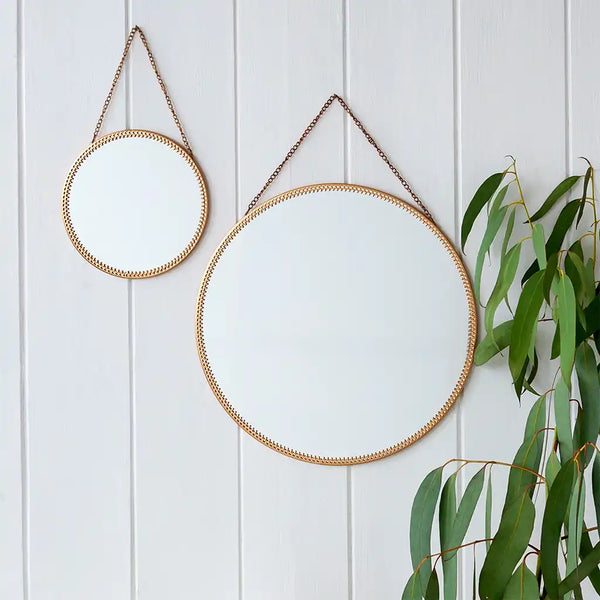 Round Hanging Mirror by Rex